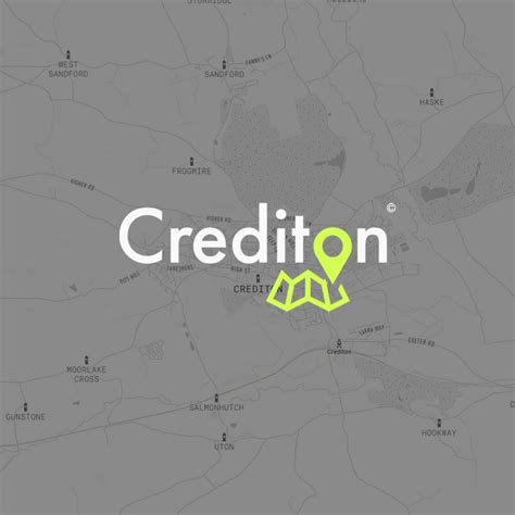 Crediton Local Amenities Map