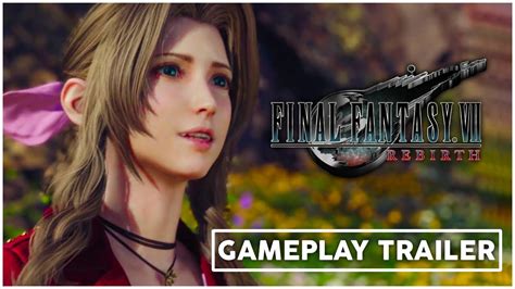 Final Fantasy 7 Remake Rebirth Trailer Summer Game Fest 2023 Youtube