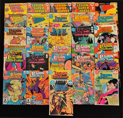 Comicconnect Legion Of Super Heroes Comic Book Group Lot