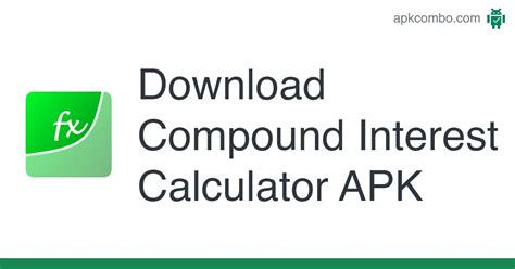 Compound Interest Calculator Apk Android App Free Download