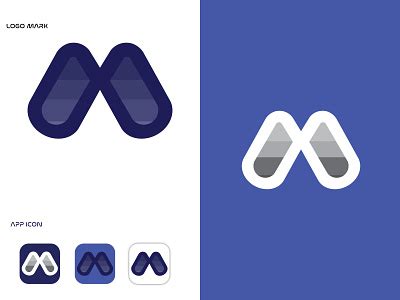 Modern M logo design by Hammad Ashik on Dribbble