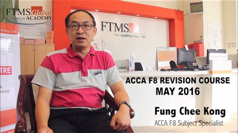 Acca F8 May 2016 Revision Class By Ck Fung Youtube