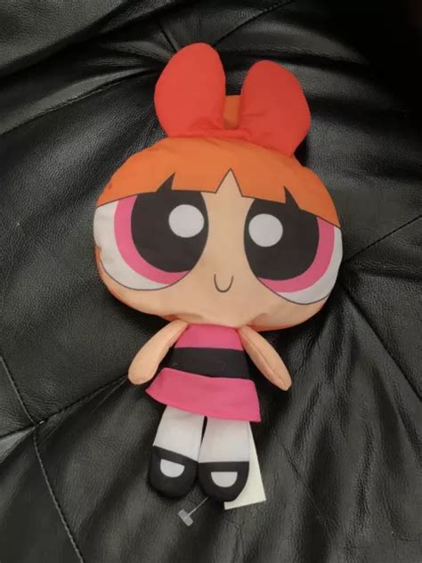 1990S VINTAGE POWERPUFF Girls Blossom 10 Plush Cartoon Network Spin