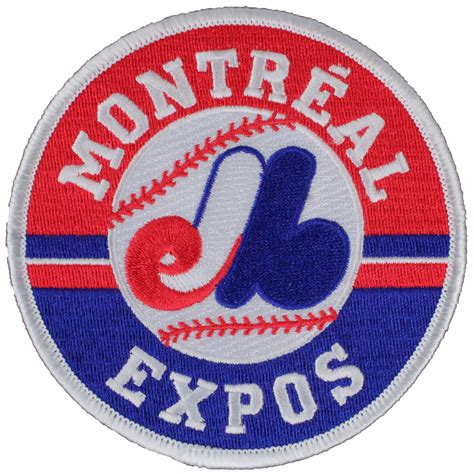 Montreal Expos Primary Team Logo Patch