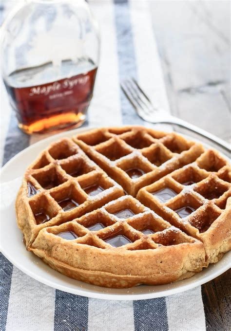 Whole Wheat Waffles Healthy Waffle Recipes Popsugar Fitness Photo