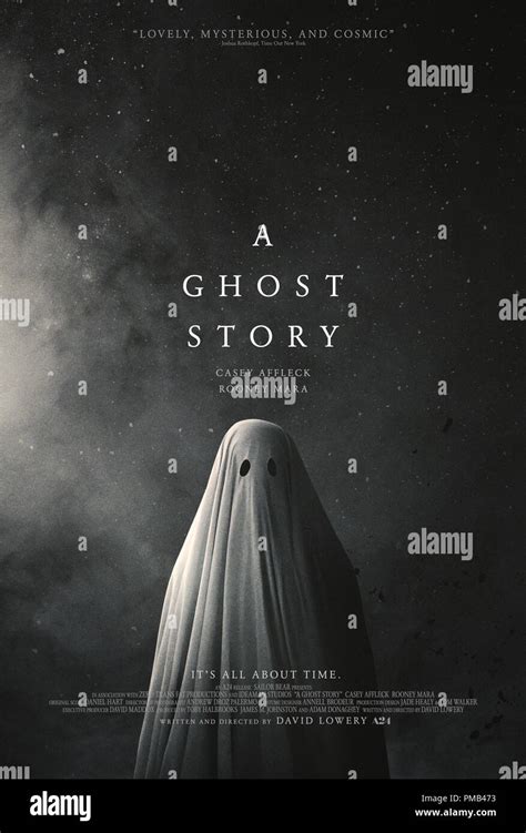 A Ghost Story (2017) A24 Poster Stock Photo - Alamy