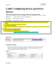 Lab Configuring Devices And Device Drivers Sameer Oli Sec