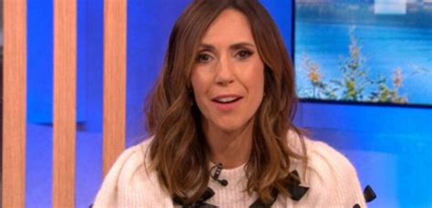 The One Show Fans Concerned For Host Alex Jones As She Displays