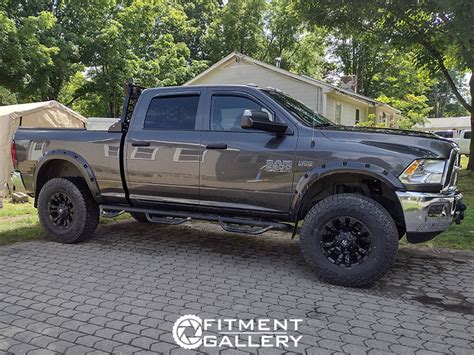 2018 Ram 2500 18x9 Fuel Offroad Wheels 37x1250r18 Falken Tires