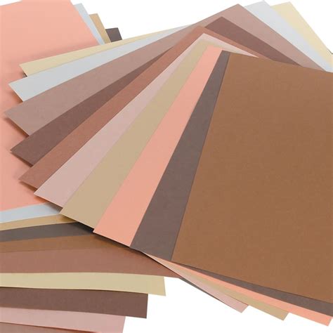 Multicultural World Construction Paper 50 Sheets Per Pack