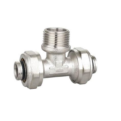 Equal Tee Brass Compression Fitting For Pex Al Pex Pipe China