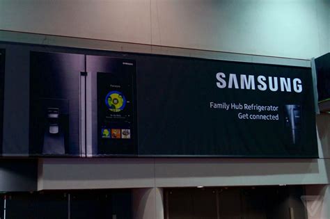 Samsung is sticking a massive touchscreen on its next smart fridge ...