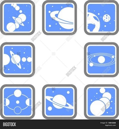 Set 8 Vector Icons Vector & Photo (Free Trial) | Bigstock