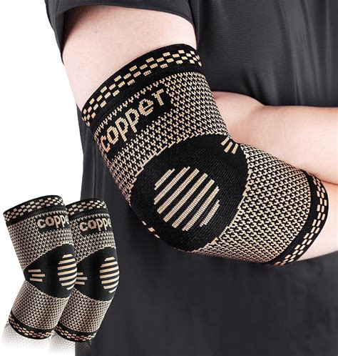 Copper Elbow Brace For Tendonitis And Tennis Elbow Elbow Compression