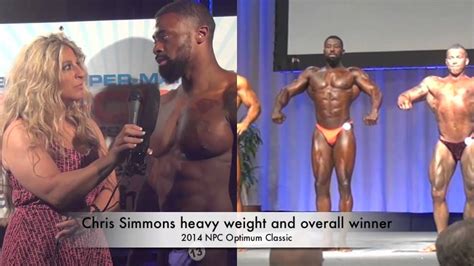 NPC Competitor Chris Simmons Heavy Weight And Overall Winner YouTube