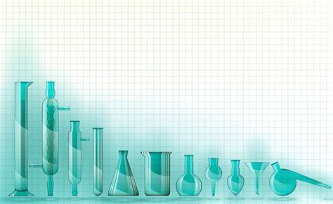 Premium Vector | Background for a presentation on chemistry Laboratory ...