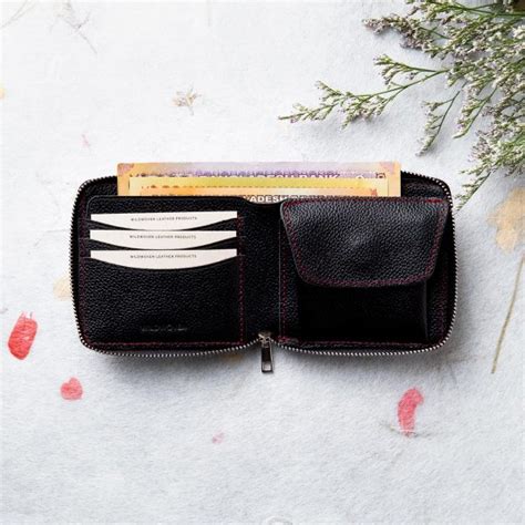 Zipper Wallet - WildWoven Leather Products