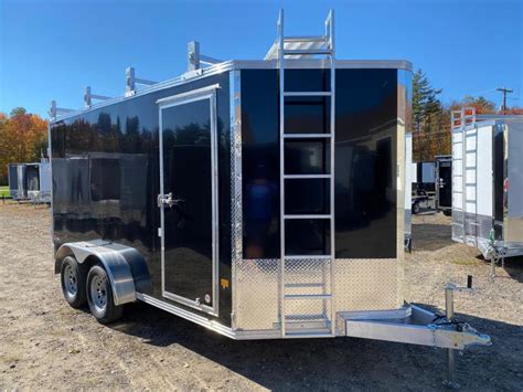 2023 Stealth Trailers 7x14 Aluminum 7k Enclosed Ultimate Contractor Cargo Trailer Central Nh