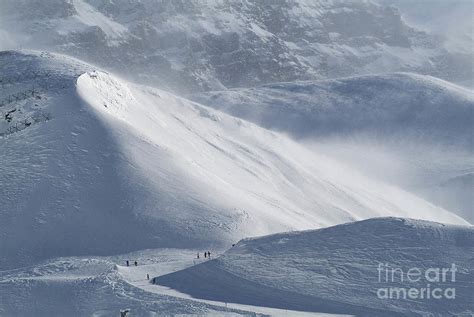 Ski Run Breuil Cervinia Valtournenche Valle D Aosta Italy