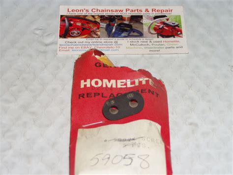 Nos Homelite Xl 12 Xl 800 Xl 850 Xl 870 Xl 875 Chainsaw Hilo