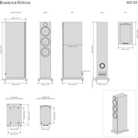 Bowers Wilkins S Enceinte Colonne Haute Fid Lit Finition Blanc