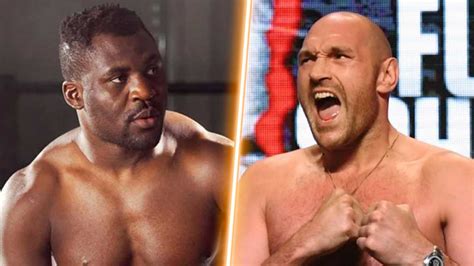 Tyson Fury R Agit La Victoire De Francis Ngannou Ce Dernier Lui