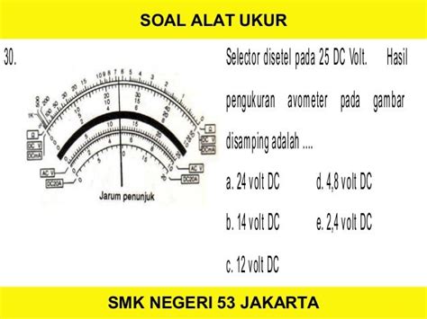 1 Soal Alat Ukur