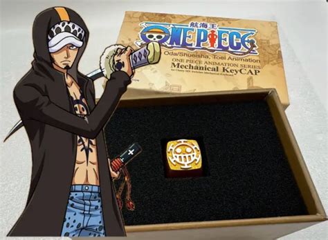 One Piece Law Aluminum Artisan Keycap Mechanical Anime Keycap