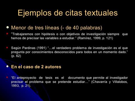 5 Ejemplos De Citas Textuales Con Comillas Nuevo Ejemplo