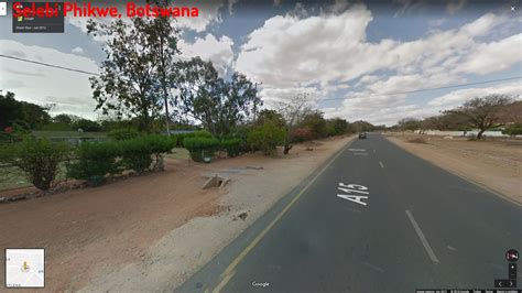 Selebi Phikwe Map - Botswana