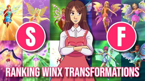 Ranking All The Winx Club Transformations Youtube