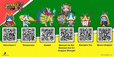 Consigue yokais especiales con estos códigos QR de Yo Kai Watch 3 Vandal