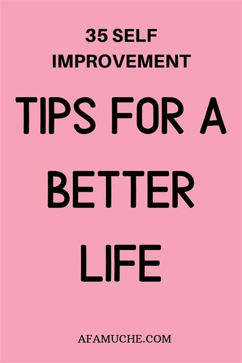 Self Improvement Tips That Will Change Your Life Self Improvement