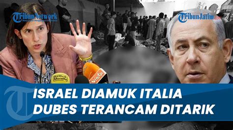 Dubes Di Tel Aviv Terancam Ditarik Israel Diamuk Italia Seusai Bom