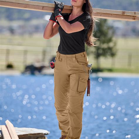 womens ripstop cargo work pants esepic strauss