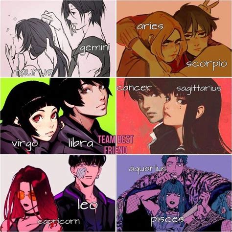 Pin By Diana On The Zodiac Part Anime Zodiac Zodiac Characters