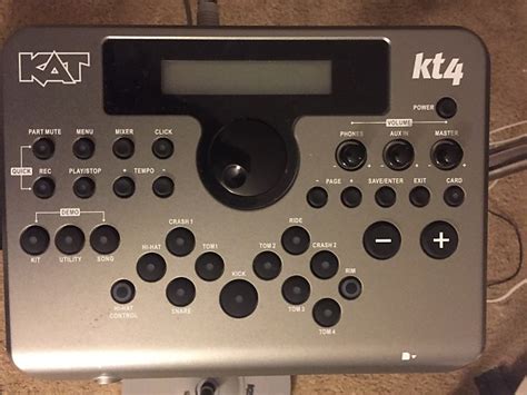 Kat Percussion Kt4 2016 White Electronic Drum Kit Reverb