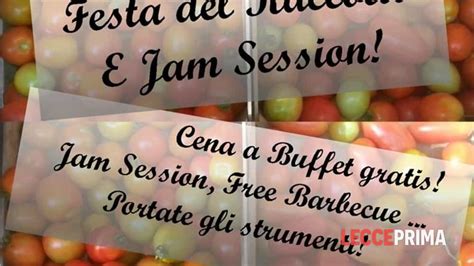 Festa Del Raccolto E Jam Session A Corigliano Eventi A Lecce