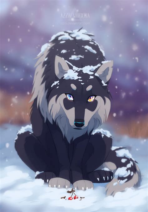 Wolfs T By Azzai On Deviantart Anime Wolf Drawing Anime Wolf