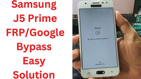 Samsung J5 Prime FRP Google Bypass Easy Solution