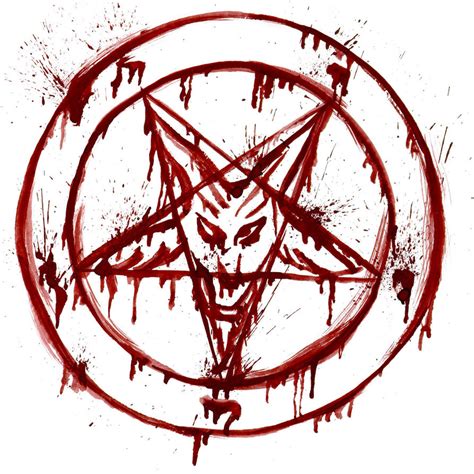 Blood Skull Pentagram by Demon-crossXfire on DeviantArt