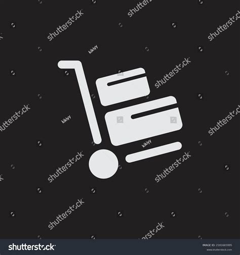 Hand Pallet Icon Illustration Image Carrying Stock Vector Royalty Free