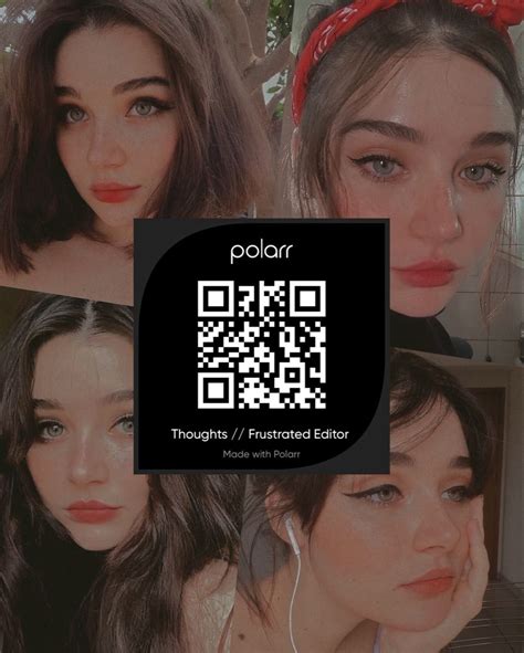 Vsco Filter Aesthetic Polarr Filters Qr Code