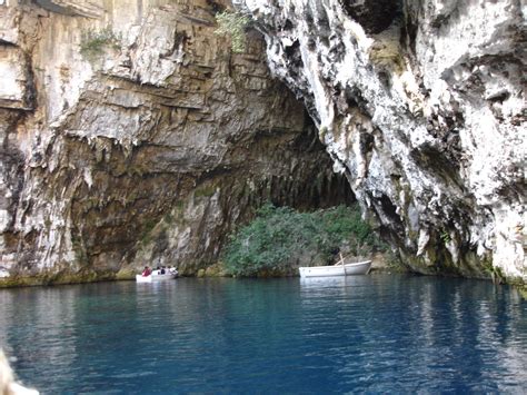 Melissani Cave Photo From Melissani Cave In Kefalonia