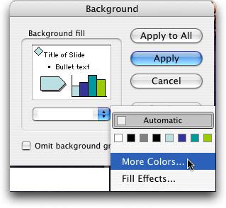 How do I change the background color of my Powerpoint slides? from Ask Dave Taylor