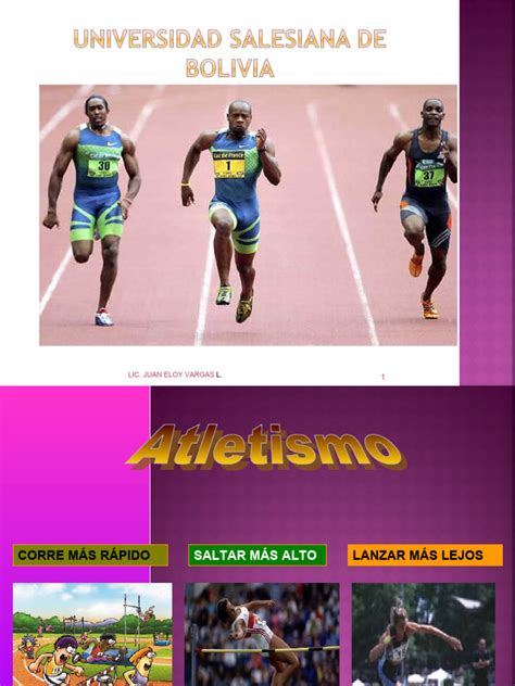 1 Atletismo Pdf Deporte Del Atletismo Juegos Olímpicos