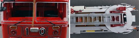 FDNY 1984 Seagrave 100' Ladder 10 - Manhattan Scale Model