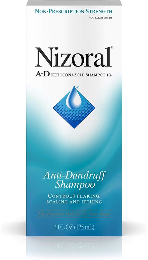 Amazon Nizoral A D Anti Dandruff Shampoo With Ketoconazole Dry