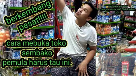 Cara Membuka Usaha Toko Sembako Modal Minim Tips Ide Usaha YouTube