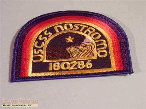 Alien Nostromo Crew Logo PATCH replica replica movie prop